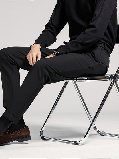 Mens Pleated Dress Pants - Image 2
