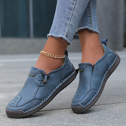 Nelvara - Zapatos cómodos, estables y fáciles de poner para uso diario