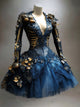 Women's Long Sleeve V-Neck Mini Dress | Halloween - Image 3