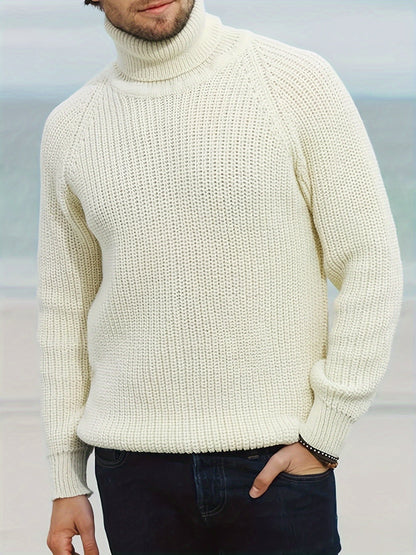 Norvex – Suéter de cuello alto para hombre