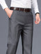 Men Tailored Straight Leg Dress Pants