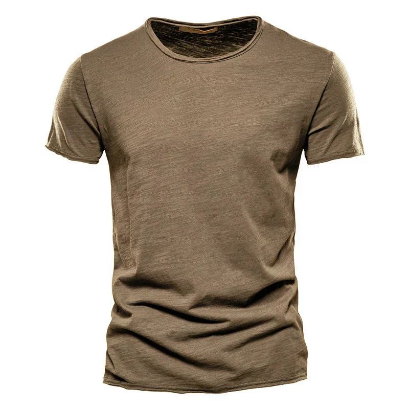 Men's Breathable Cotton T-Shirt Lightweight Casual Tee - Image 5
