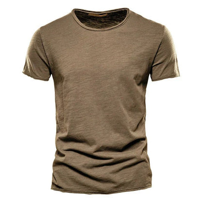 Men's Breathable Cotton T-Shirt Lightweight Casual Tee - Image 5