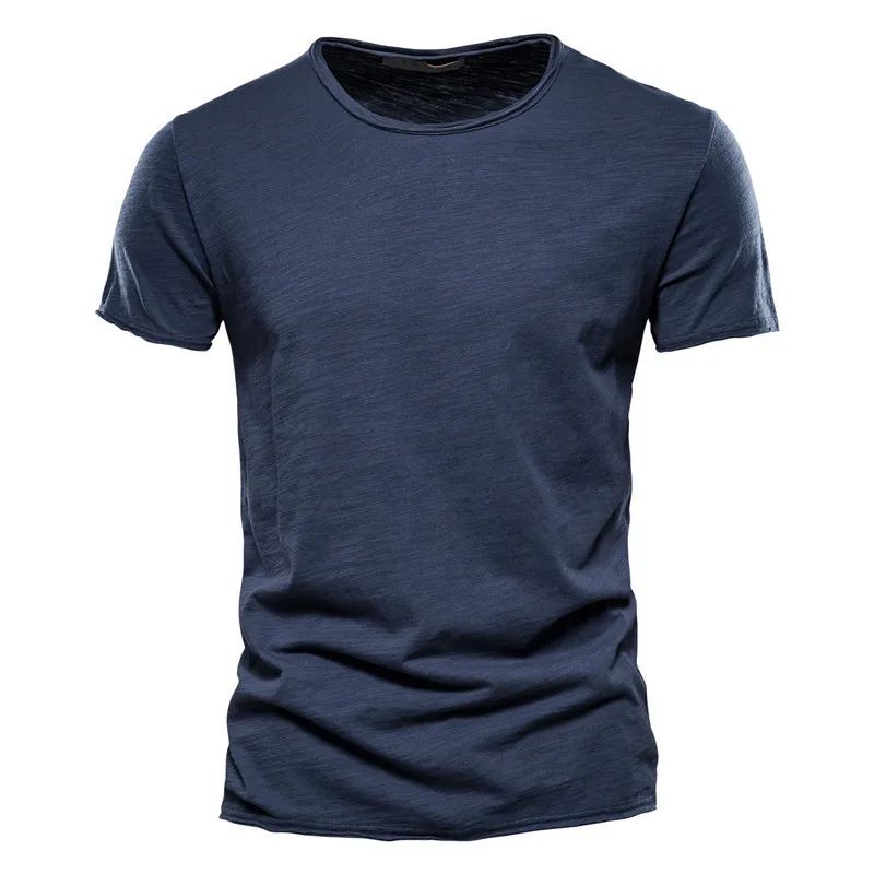 Men's Breathable Cotton T-Shirt Lightweight Casual Tee - Image 6