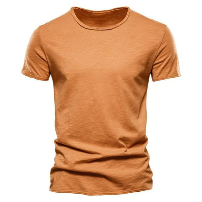 Men's Breathable Cotton T-Shirt Lightweight Casual Tee - Image 4