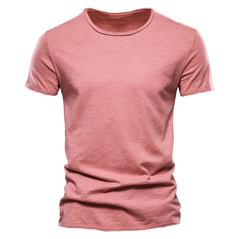 Men's Breathable Cotton T-Shirt Lightweight Casual Tee - Image 8