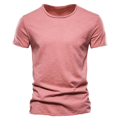 Men's Breathable Cotton T-Shirt Lightweight Casual Tee - Image 8