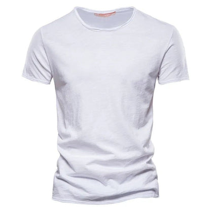 Men's Breathable Cotton T-Shirt Lightweight Casual Tee - Image 9