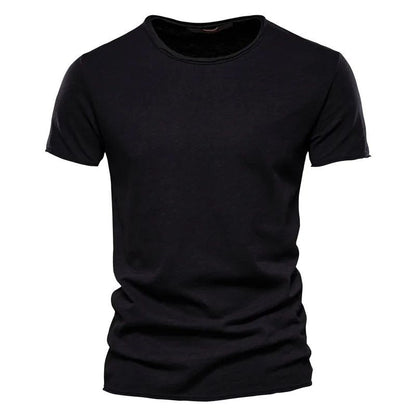 Men's Breathable Cotton T-Shirt Lightweight Casual Tee - Image 2