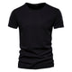 Men's Breathable Cotton T-Shirt Lightweight Casual Tee - Image 2