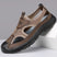 Men's Breathable Mesh Closed Toe Walking Sandals Lightweight