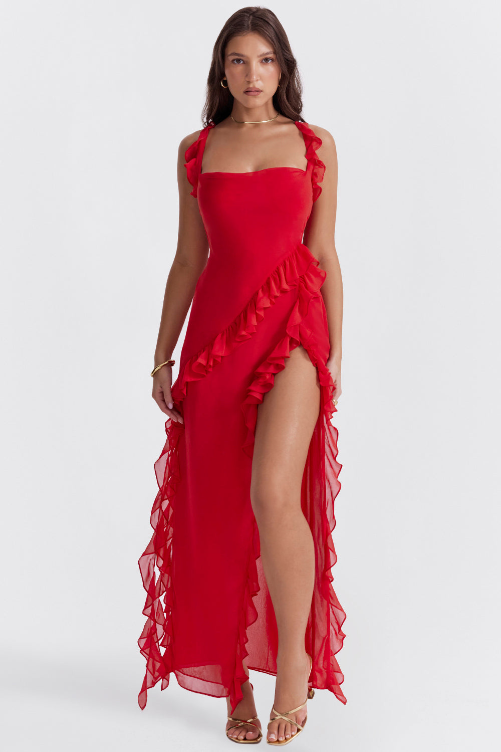 Ruffa - Ruffle Maxikjole