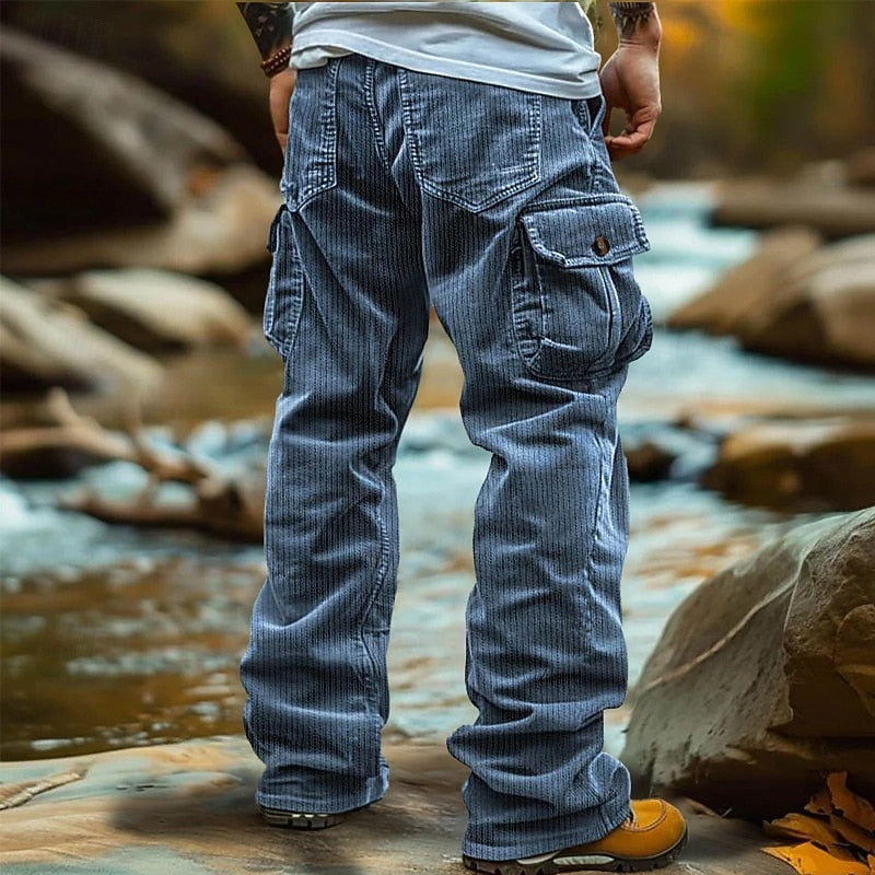 Men Cargo Pants Relaxed Fit