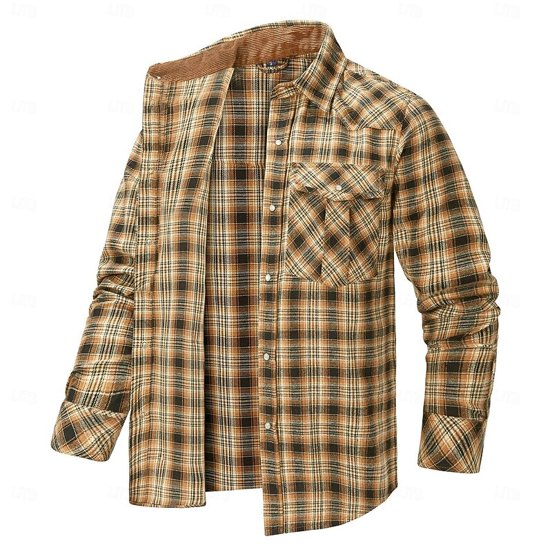 Bellamy | Rugged Checked Overshirt - Image 4