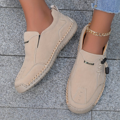 Nelvara - Zapatos cómodos, estables y fáciles de poner para uso diario
