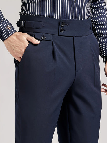 Men's Pleated Dress Pants - Image 7