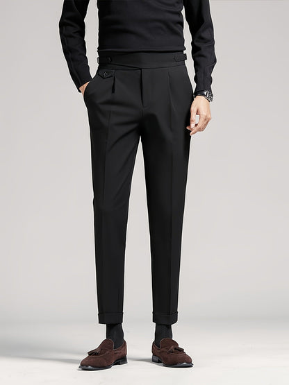 Mens Pleated Dress Pants - Image 3