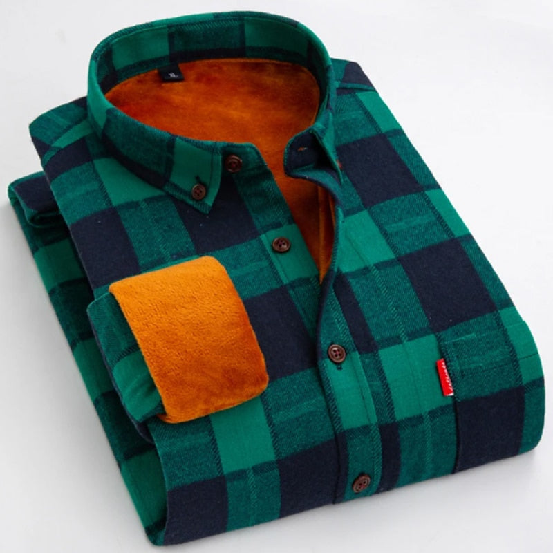 Archer | Checked Christmas Overshirt - Image 2