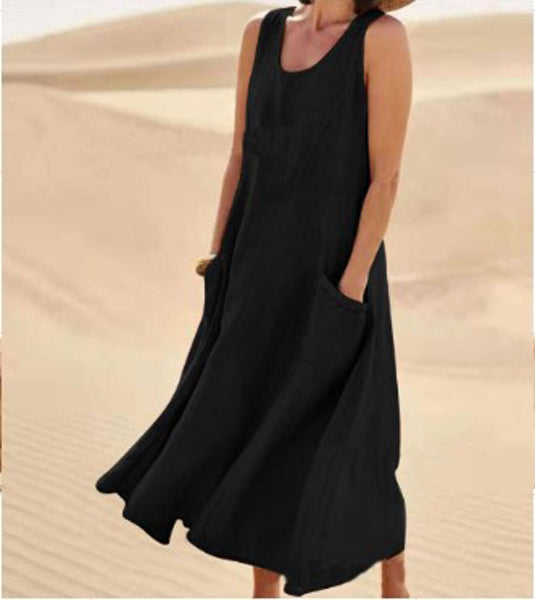Chloen - Cotton Pocket Dress