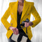 Bellanova – Blazer cruzado con botones dorados