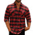 Men's Classic Plaid Button Up Shirt - Image 2