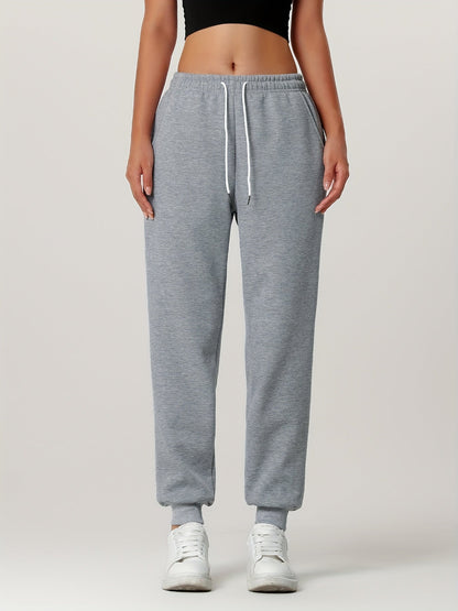 Women's Fleece Lined Cuffed Joggers - Image 21