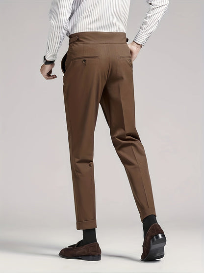 Men's Pleated Dress Pants - Image 14