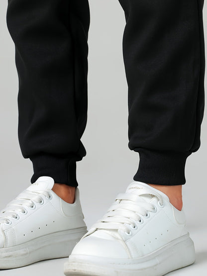 Women's Fleece Lined Cuffed Joggers - Image 8
