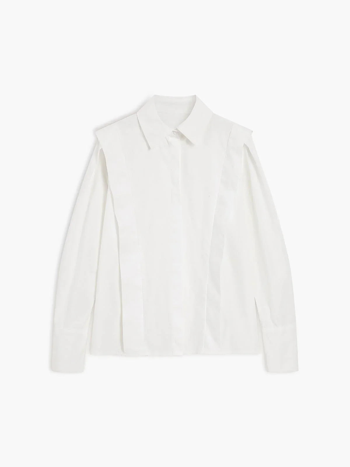 Carrelisse – Camisa de Botones Cuadrados para Mujer