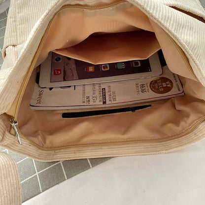 Mirella – Borsa a tracolla in velluto a coste