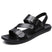 Men's Leather Cushioned Sandals - Image 2