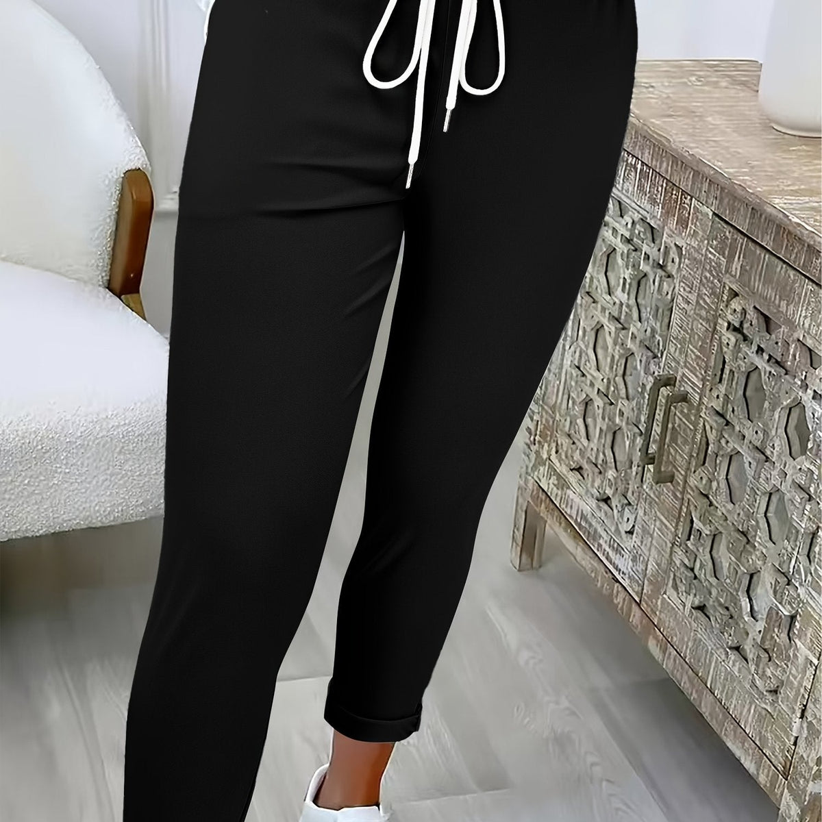 Women Drawstring Trousers