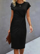Katia – Classic Short Sleeve Bodycon Dress