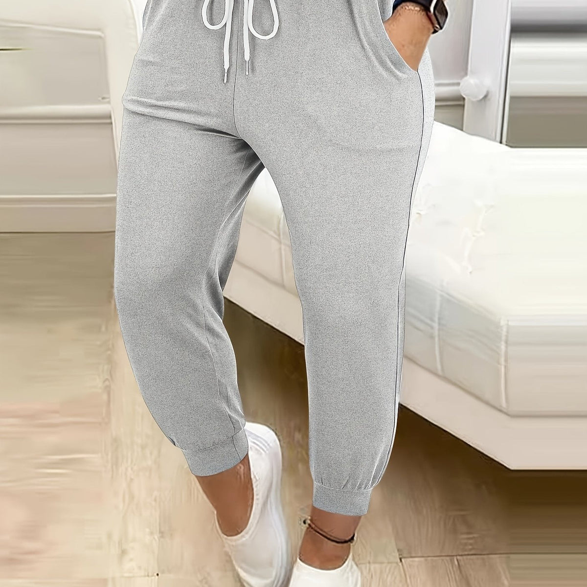 Womens Tapered Joggers - Image 5