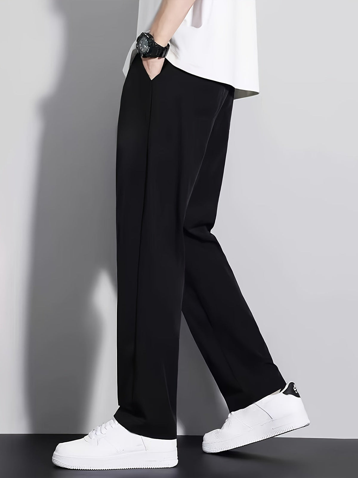 Men's Relaxed Straight Leg Pants - Image 6