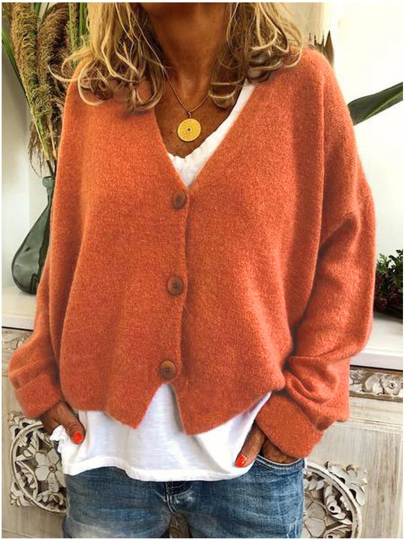 Elisa – Cardigan tricoté classique pour femme