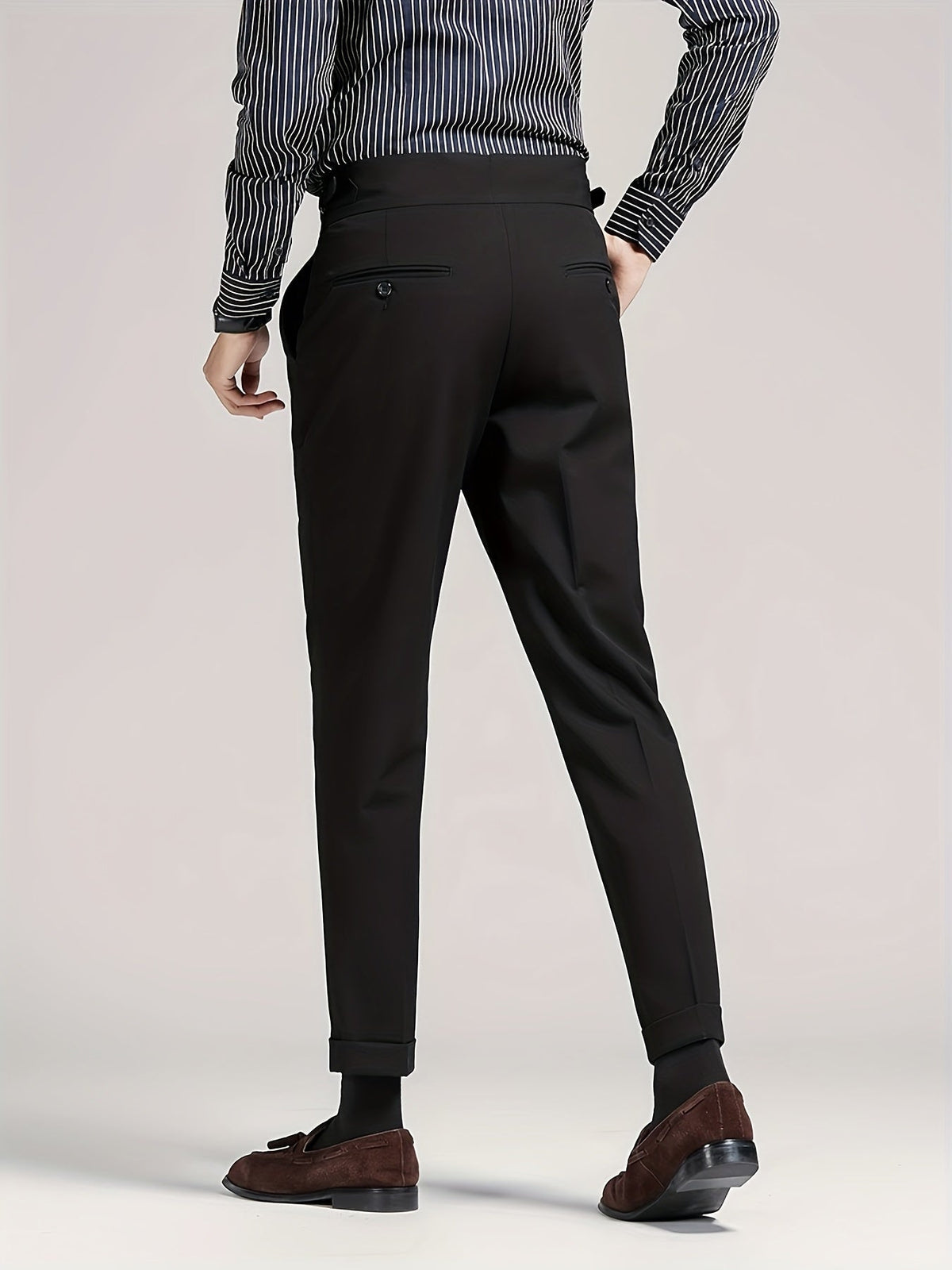 Men's Pleated Dress Pants - Image 5