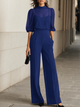 Women Wide Leg Formal Jumpsuit Dressy - Image 2