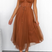 Women Elegant Flowing Midi Wedding Guest Dress - Image 2