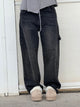 Eliran - Wide Leg Trousers With Rhinestone Detail And Flap Pocket