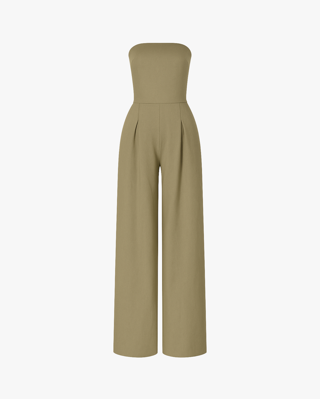 Shienna - Combinaison femme bustier à jambes droites