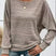 Aurevina - Maglione a maniche a pipistrello a righe