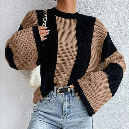 Luneria - Striped Womens Sweater