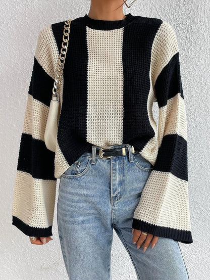 Luneria - Striped Womens Sweater