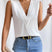 Milena - Sleeveless V Neck Blouse