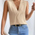 Milena - Sleeveless V Neck Blouse