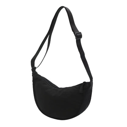 Stephanie - Halvmåne Crossbody-taske med justerbar rem