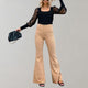Khaye – High Waisted Flared Womens Trousers
