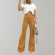 Khaye – High Waisted Flared Womens Trousers