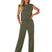 Women Two Piece Loungewear Set Sleeveless Wide Leg Pants - Image 6